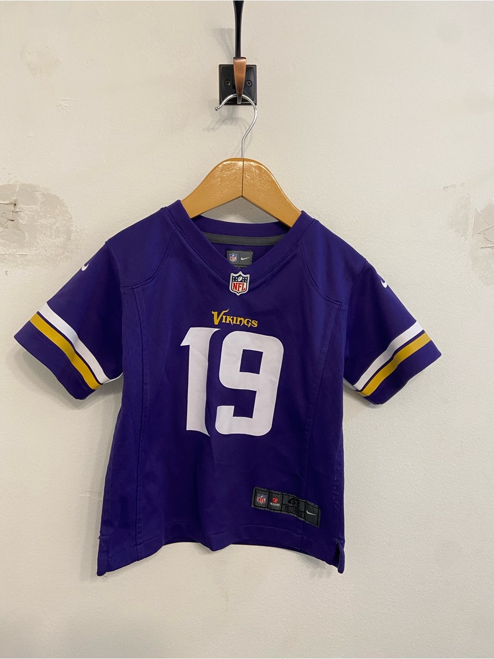 NFL Nike Toddler Unisex Minnesota Vikings Purple #19 Jersey